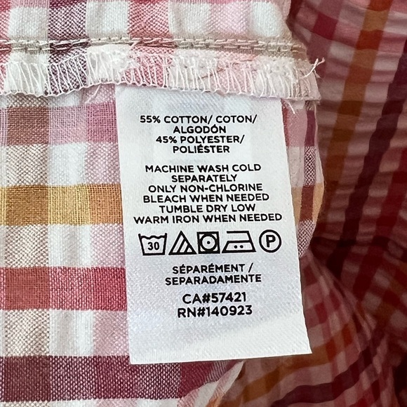 NWT Loft Outlet Checkered V Neck sleeveless Dress Medium - Picture 8 of 9